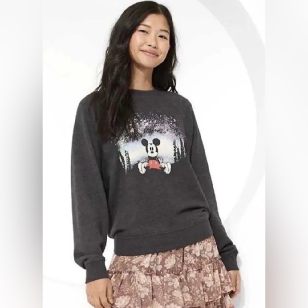 American Eagle x Disney fleece crew neck sweatshirt new with tags